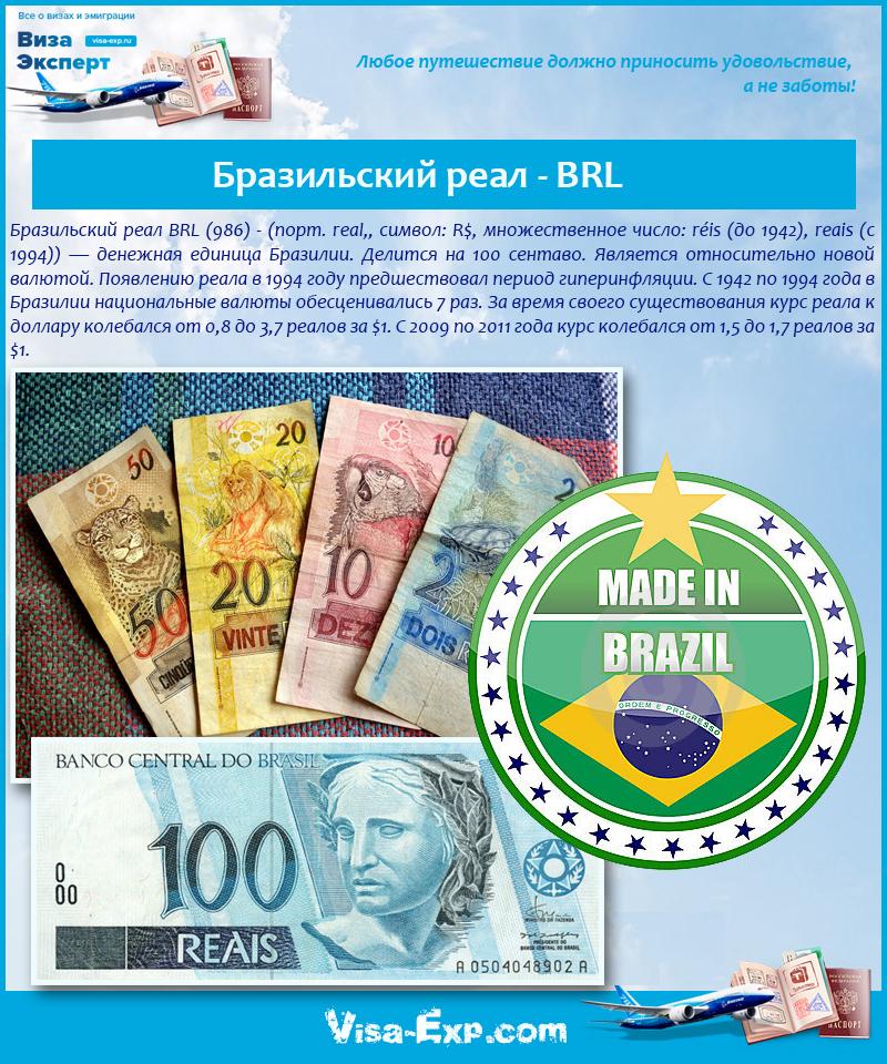 Какой сегодня курс бразильских реалов к рублю. Всё о валюте Бразилии