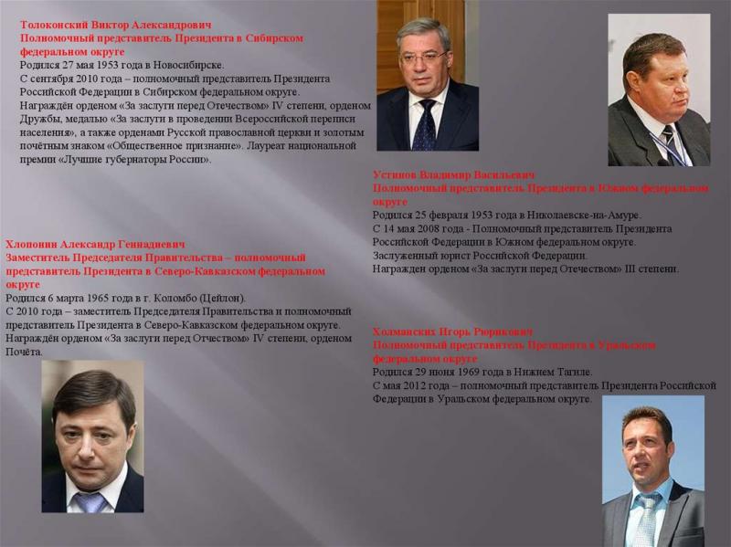 Какую роль играют полпреды, эти загадочные представители президента РФ: ответы на все вопросы