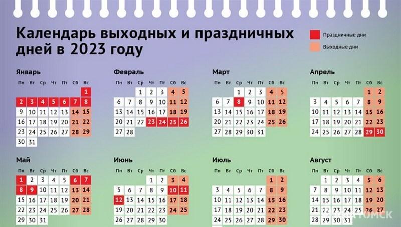 Календарь 2023: Сколько выходных дней впереди и как их разумно использовать
