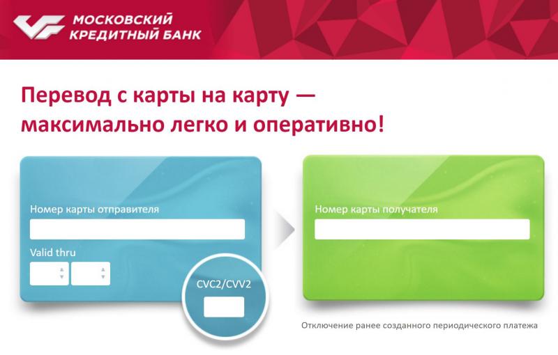 Кард2кард МКБ - удобно ли переводить деньги с карты на карту внутри банка