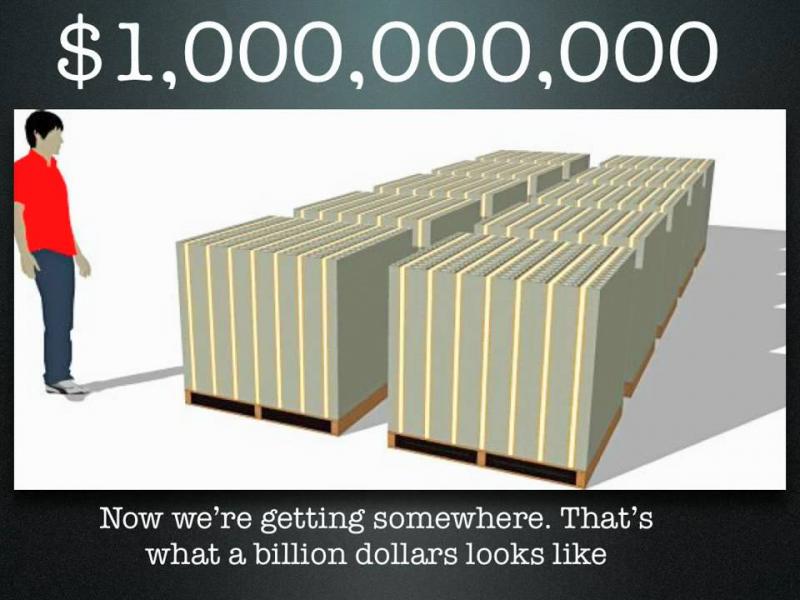 Сколько в рублях 1 миллиард долларов: факты, которые удивят